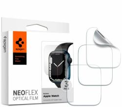 3x Kijelzővédő Fólia Apple Watch 4 / 5 / 6 / 7 / 8 / 9 / Se 44 / 45 Mm Spigen Neo Flex 3-pack Clear