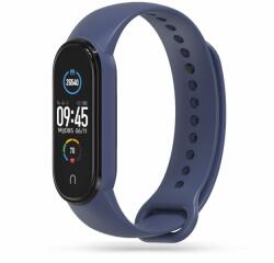  Szilikon Okosóra Szíj Xiaomi Mi Band 5 / 6 / 6 Nfc / 7 Heyband Icon Navy