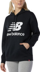 New Balance Hanorac cu gluga New Balance Essentials Stacked Logo Oversized Pullover Hoodie wt03547-bk Marime S (wt03547-bk)