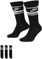 Nike Sosete Nike Essential Crew Stripe Socks Black dx5089-010 Marime L (dx5089-010) - 11teamsports