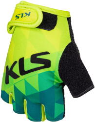 Kellys Gyerek kerékpáros kesztyű Kellys Yogi Short Szín: Lime, Méret: M