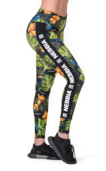 Nebbia Női leggings Nebbia High Waist Performance Leggings 567 Szín: Dzsungel Zöld, Méret: XS