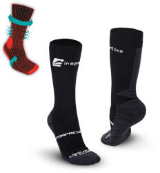 inSPORTline Kompressziós zokni inSPORTline Compagio AG+ Szín: fekete, Méret: 39-42