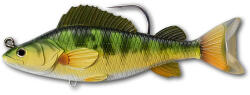 LIVETARGET Shad Livetarget Yellow Perch Swimbait, culoare Yellow-Green, 13.1cm, 21g (F1.LT.YPS113MS714)