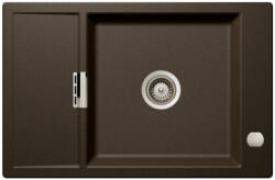 SCHOCK 1750010 - SCHOCK MORGAN D-100XS (Mono) 780x510mm gránit mosogató távleeresztővel Bronze CRISTADUR® (1750010)