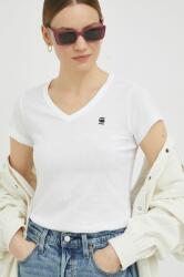 G-Star Raw pamut póló női, fehér - fehér S - answear - 8 690 Ft