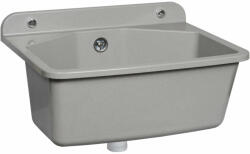 FERRO Chiuvetă Poliester Compozit 37x46 cm Gri | Termix. ro (DRK37/46G) Chiuveta