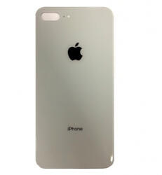 Apple iPhone 8 Plus 5.5 hátlap (akkufedél) fehér (kislyukú kamera kivágással, OEM)