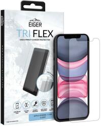Eiger Folie Sticla Eiger Clear Tri Flex EGSP00527 pentru iPhone 11 / XR, 0.4 mm, 5H (Transparent) (EGSP00527)