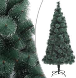vidaXL Brad de Crăciun artificial cu suport, verde, 120 cm, PET (328482)