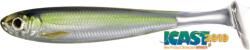 Live Target Slowroll Shiner Paddle Tail 10cm 952 Silver/Green (F1.LT.SRS100SK952)