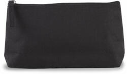 Kimood Uniszex táska Kimood KI0728 Cotton Canvas Toiletry Bag -Egy méret, Black