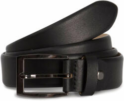 K-UP Uniszex K-UP KP816 Adjustable Round Edge Classic Belt -XL/2XL, Black