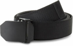 K-UP Uniszex K-UP KP813 nylon Canvas Belt -Egy méret, Black/Black