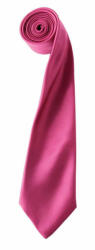 Premier Uniszex Premier PR750 Colours Collection' Satin Tie -Egy méret, Hot Pink