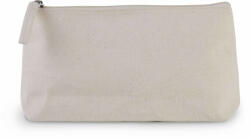 Kimood Uniszex táska Kimood KI0728 Cotton Canvas Toiletry Bag -Egy méret, Natural
