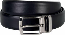 K-UP Uniszex K-UP KP809 Leather Belt - 30Mm -Egy méret, Black