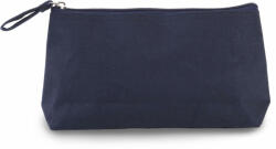 Kimood Uniszex táska Kimood KI0728 Cotton Canvas Toiletry Bag -Egy méret, Midnight Blue