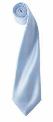 Premier Uniszex Premier PR750 Colours Collection' Satin Tie -Egy méret, Light Blue