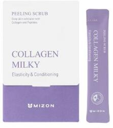 MIZON Peeling-scrub de lapte - Mizon Collagen Milky Peeling Scrub 40 x 5 g