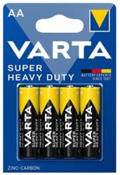 VARTA Superlife Zinc-Carbon AA ceruza elem, 4 db