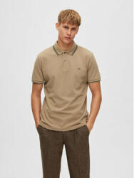Selected Homme Tricou polo 16087840 Bej Regular Fit