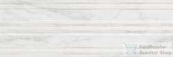 Marazzi Marbleplay Decoro Classic White 30x90 cm-es fali dekor csempe M5LJ (M5LJ)