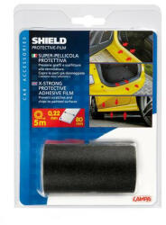 LAMPA "Shield" karcolásvédő fóliacsík - matt Fekete - 8cm x 500cm