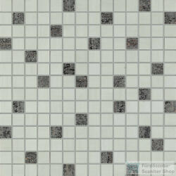 Marazzi Materika Grigio Mosaico 40x40 cm-es fali dekor csempe MMQX (MMQX)