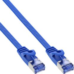 InLine Cablu de retea RJ45 flat FTP Cat. 6A 10m Albastru, InLine IL71800B (IL71800B)