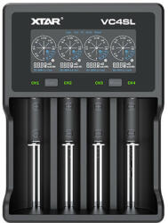 XTAR VC4SL univerzális akkumulátor töltő (VC4SL)
