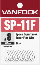 Vanfook SP-11F 08 szakáll nélküli horog 16db (SP-11F-08)