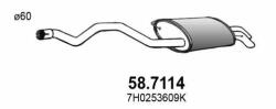 ASSO Toba esapament finala ASSO 58.7114 (58.7114)