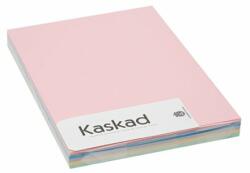KASKAD Dekorációs karton KASKAD A/4 160 gr pasztell vegyes színek 5x25 ív/csomag (621102 (K25)) - robbitairodaszer
