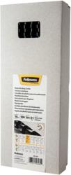 Fellowes Iratspirál műanyag FELLOWES 10mm fekete műanyag spirál 41-55 lap 100db/csomag (5346108) - robbitairodaszer