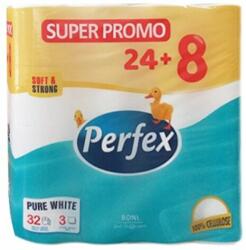 Perfex Toalettpapír PERFEX 3 rétegű 24+8 tekercses (HT09596) - robbitairodaszer