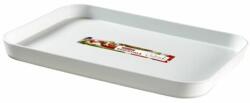 Curver Tálca szögletes CURVER Essentials műanyag fehér (00738-059-00) - robbitairodaszer