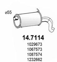 ASSO Toba esapament finala ASSO 14.7114 (14.7114)