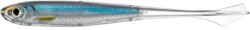 LIVETARGET Shad Livetarget Ghost Tail Minnow Drophot, culoare Silver-Blue, 11.5cm, 4buc (F1.LT.GTM115SK201)