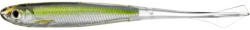 LIVETARGET Shad Livetarget Ghost Tail Minnow Drophot, culoare Silver-Green, 9.5cm, 4buc (F1.LT.GTM95SK952)