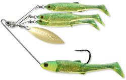 LIVETARGET Spinnerbait Livetarget Rig, Medium, culoare Lime Chart-Gold, 11g (F.LT.MNSR11MD856)