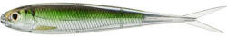 LIVETARGET Shad Livetarget Minnow Soft Jerkbait, culoare Silver-Green, 10cm, 4buc (F1.LT.SSR100S952)