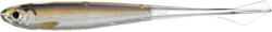 LIVETARGET Shad Livetarget Ghost Tail Minnow Drophot, culoare Silver-Brown, 9.5cm, 4buc (F1.LT.GTM95SK934)
