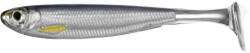 LIVETARGET Shad Livetarget Slowroll Shiner Paddle Tail, culoare Silver-Smoke, 10cm, 4buc (F1.LT.SRS100SK951)