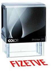 COLOP Bélyegző, szó, COLOP "Printer IQ 20/L", Fizetve (01342100) - iroszer24