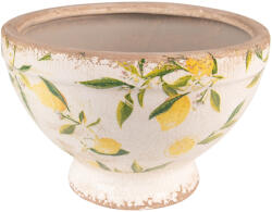 Clayre & Eef Ghiveci flori ceramica Lemon 21x14 cm (6CE1536M)
