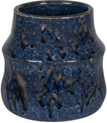 Clayre & Eef Set 2 ghivece flori ceramica albastra 17x16 cm (6CE1573L)