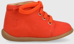 Pom D'api gyerek félcipő bőrből narancssárga - narancssárga 20 - answear - 20 990 Ft