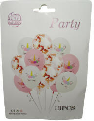 ASA Balloon Unikornisos party lufi szett 13 db/csomag