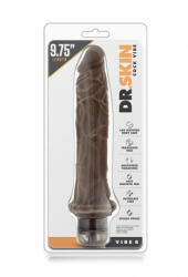 Blush Novelties Vibrator Mr Skin Cock Vibe 8 Inch Chocolate Vibrator